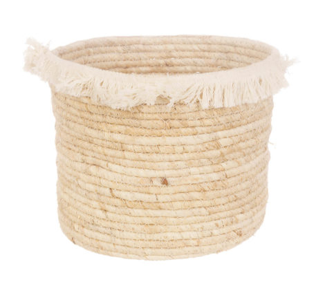 fringed big basket L